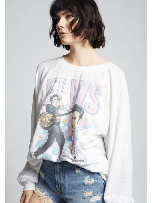 RECYCLED KARMA ELVIS SUN RECORD LIVE SWEATSHIRT