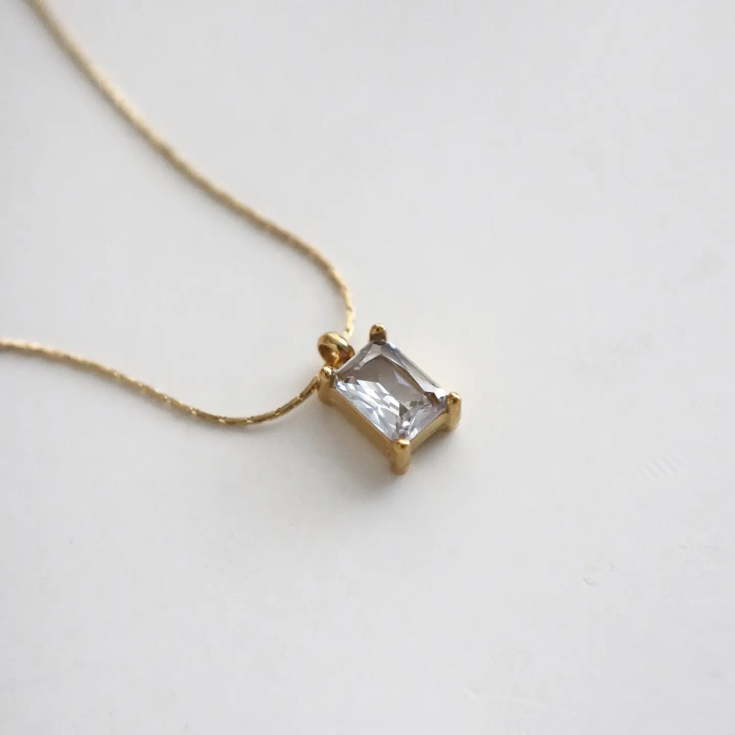 Serene Necklace | Cz Necklace