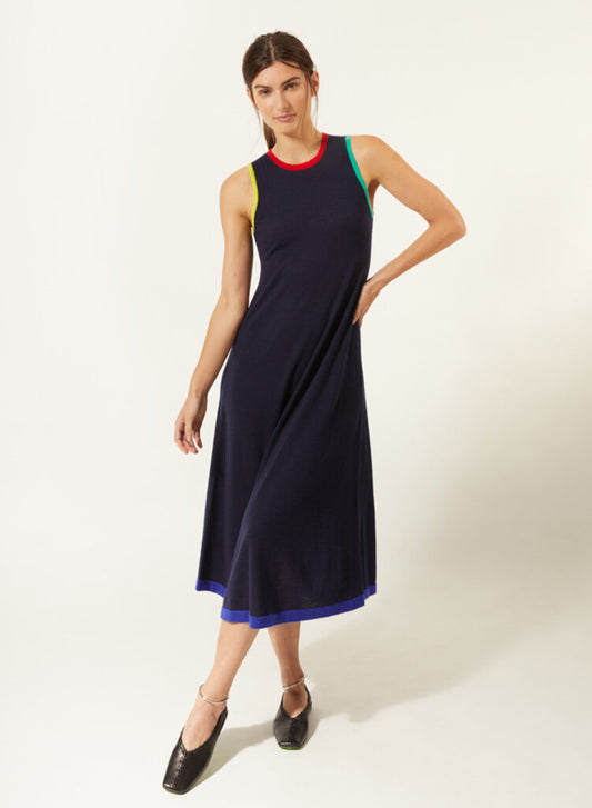 Autumn Cashmere Multi Color Banded Maxi