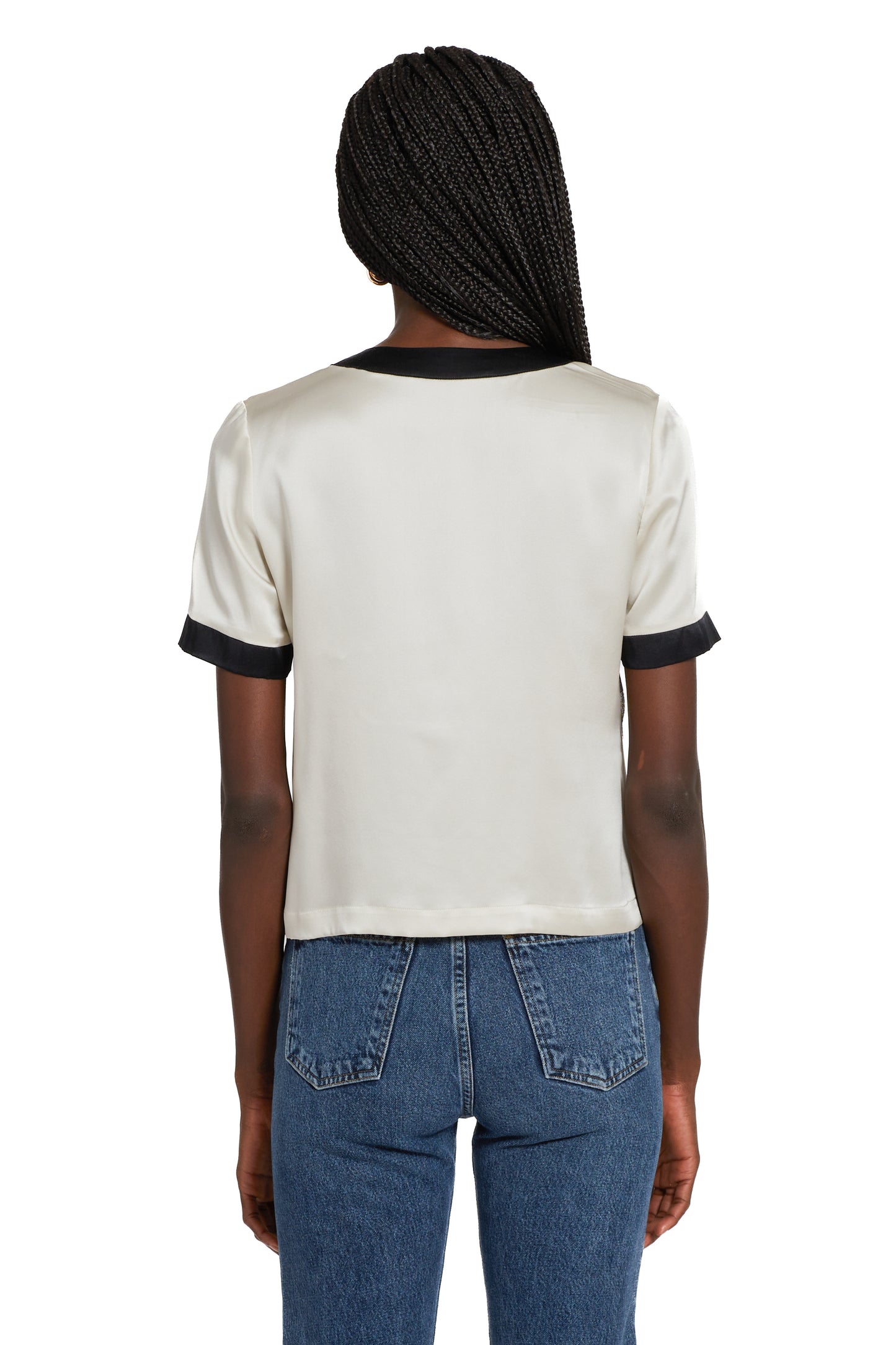 Amanda Uprichard Bel Aire Silk Blouse