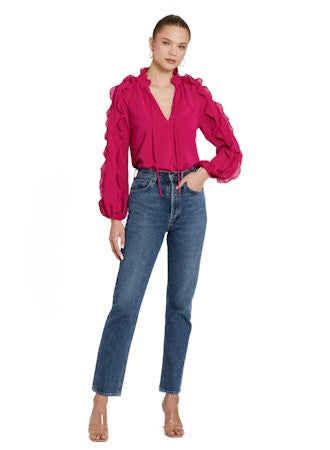 Amanda Uprichard Claudine Top