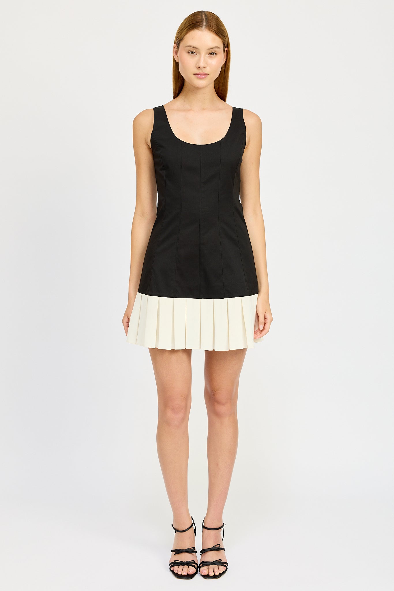 En Saison Clarisse Fitted Mini Dress