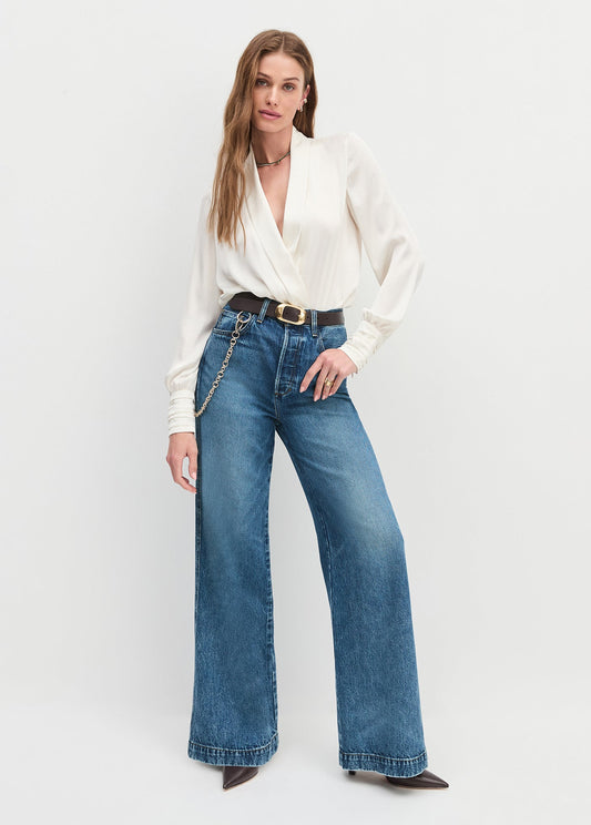 Favorite Daughter THE MASHA SUPER HIGH RISE WIDE LEG