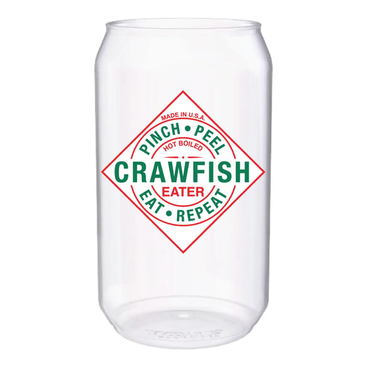 Crawfish Eater 12oz Can Tossware