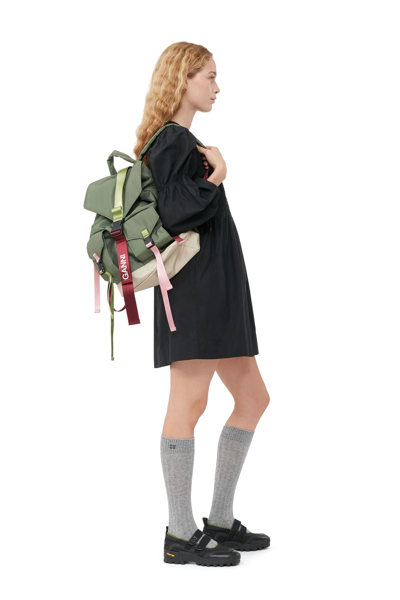 Ganni GREEN TECH BACKPACK
