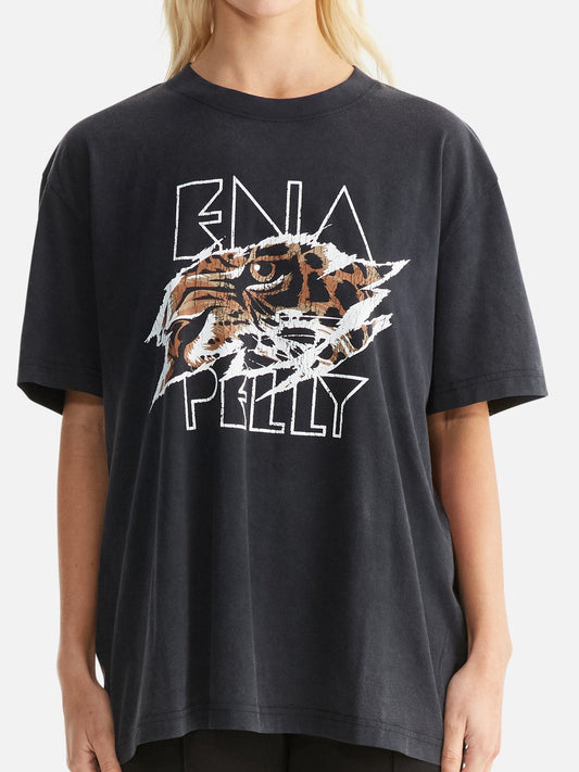 Ena Nelly Jessie Oversized Tigers Eye Tee