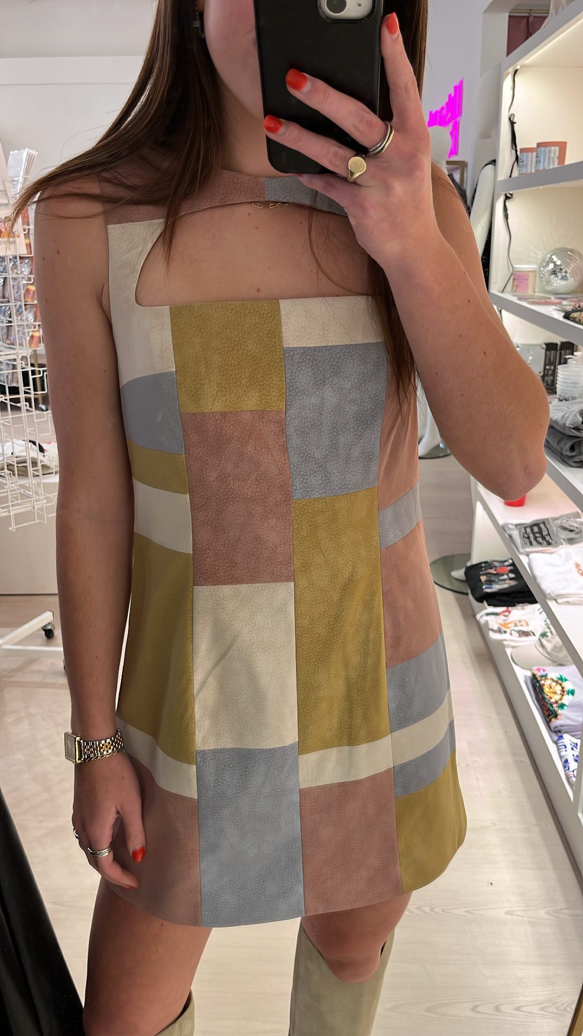 Alexis Enzie Dress - Patchwork