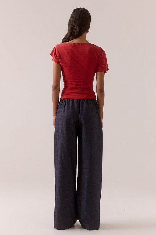 Sovere Miro Top in Rouge