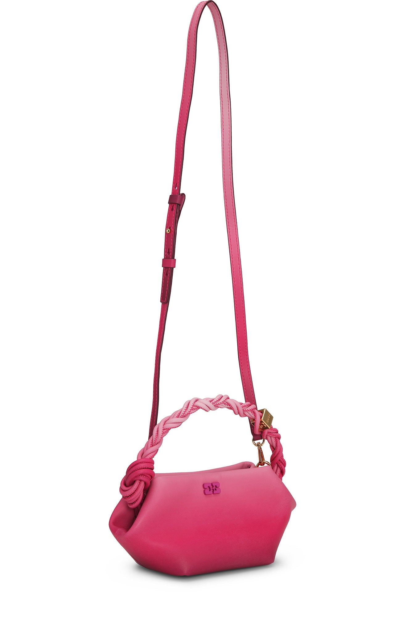 Ganni PINK GRADIENT MINI GANNI BOU BAG