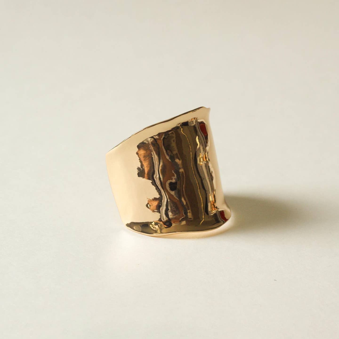 Metal Hair Ponytail Cuff Stick | Gold