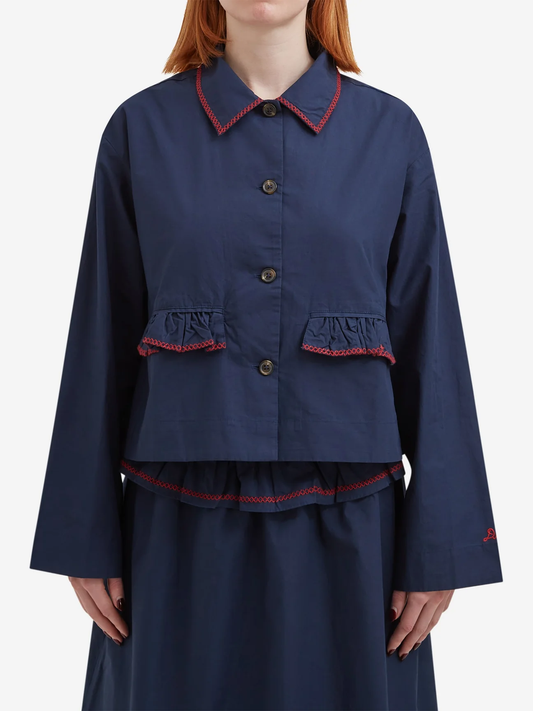 Damson Madder Lyyke Top - Navy