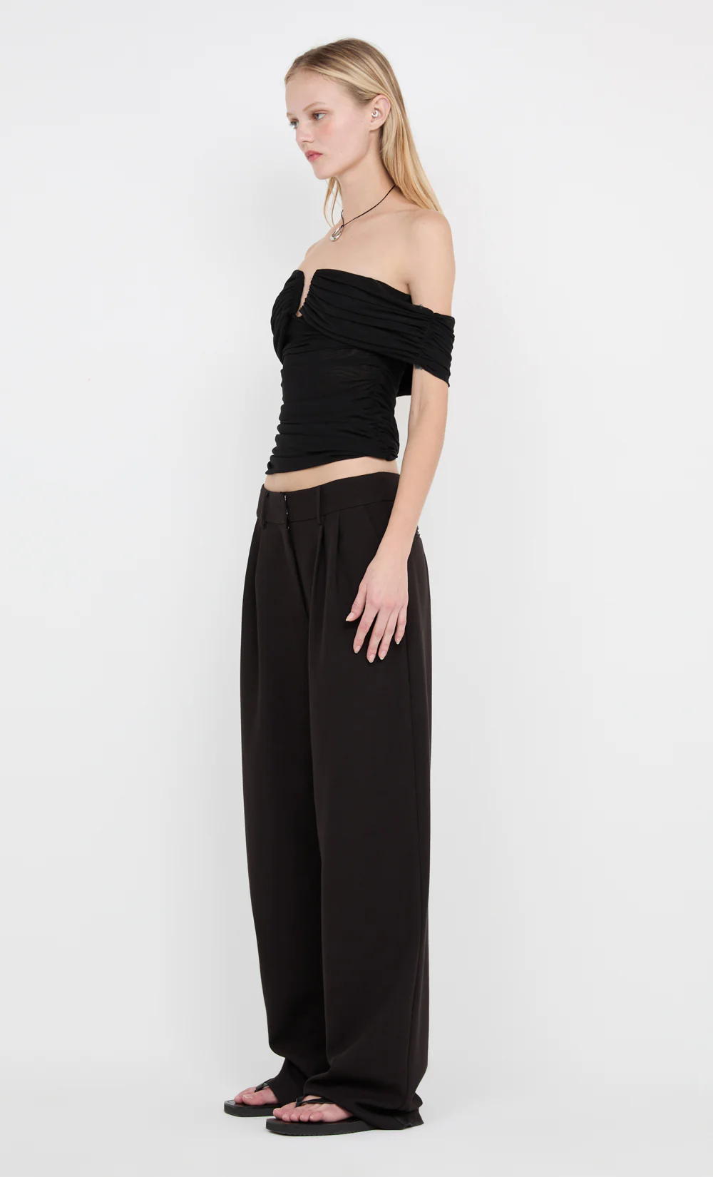 Bec + Bridge CAMILLE OFFSHOULDER TOP