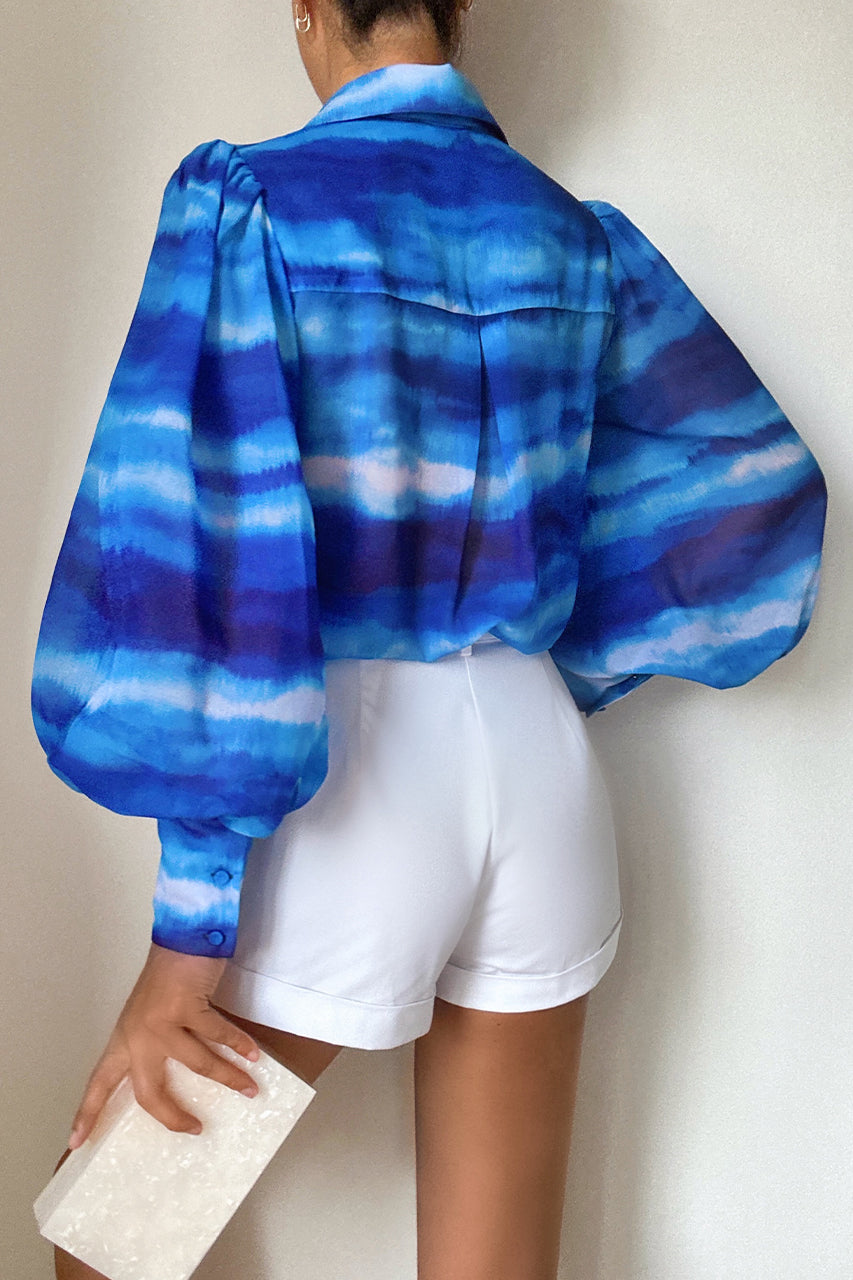 Fleetwood Blouse - Ocean