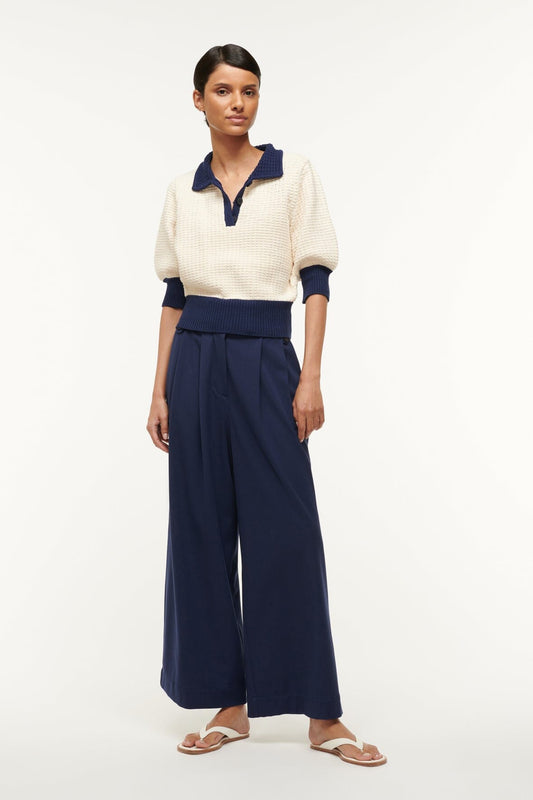 Staud Altea Sweater Navy