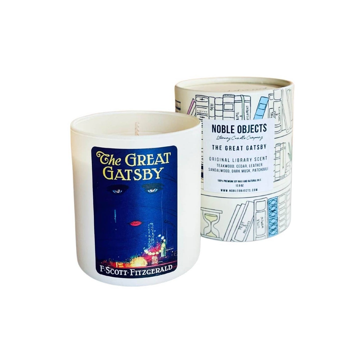 "the Great Gatsby" Scented Book Candle