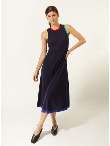 Autumn Cashmere Multi Color Banded Maxi