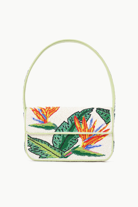 Staud Tommy Beaded Bag = Birds of Paradise