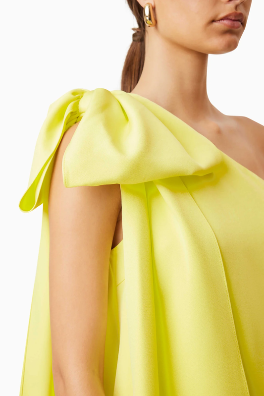 Elliatt Kennedy Kennedy Mini Party Dress In Yellow