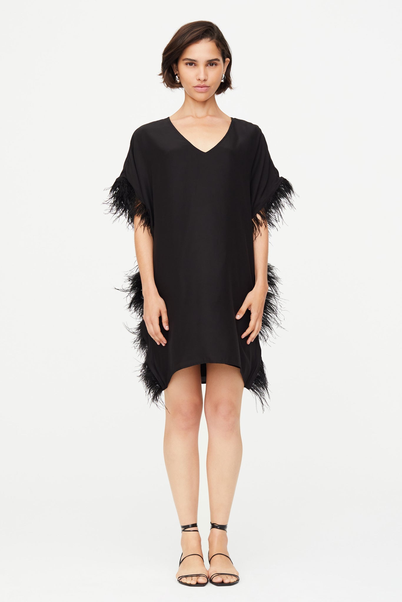 Marie Oliver Maura Feather Dress