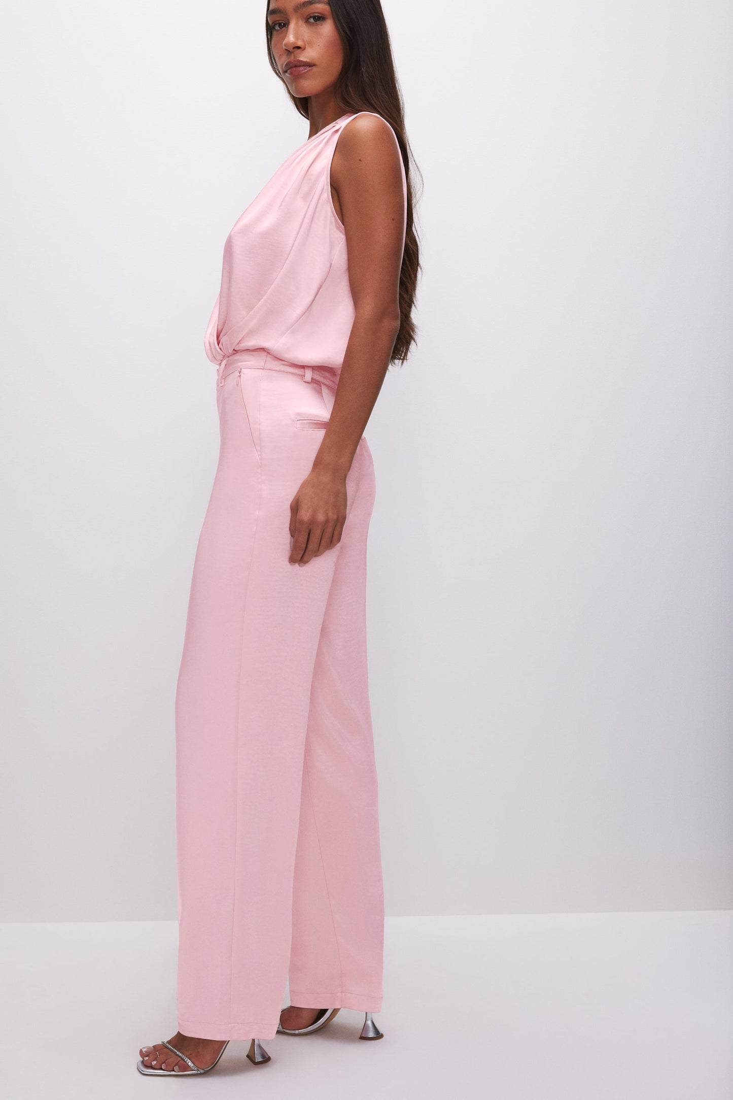 Good American - Bubblegum Pink Trouser