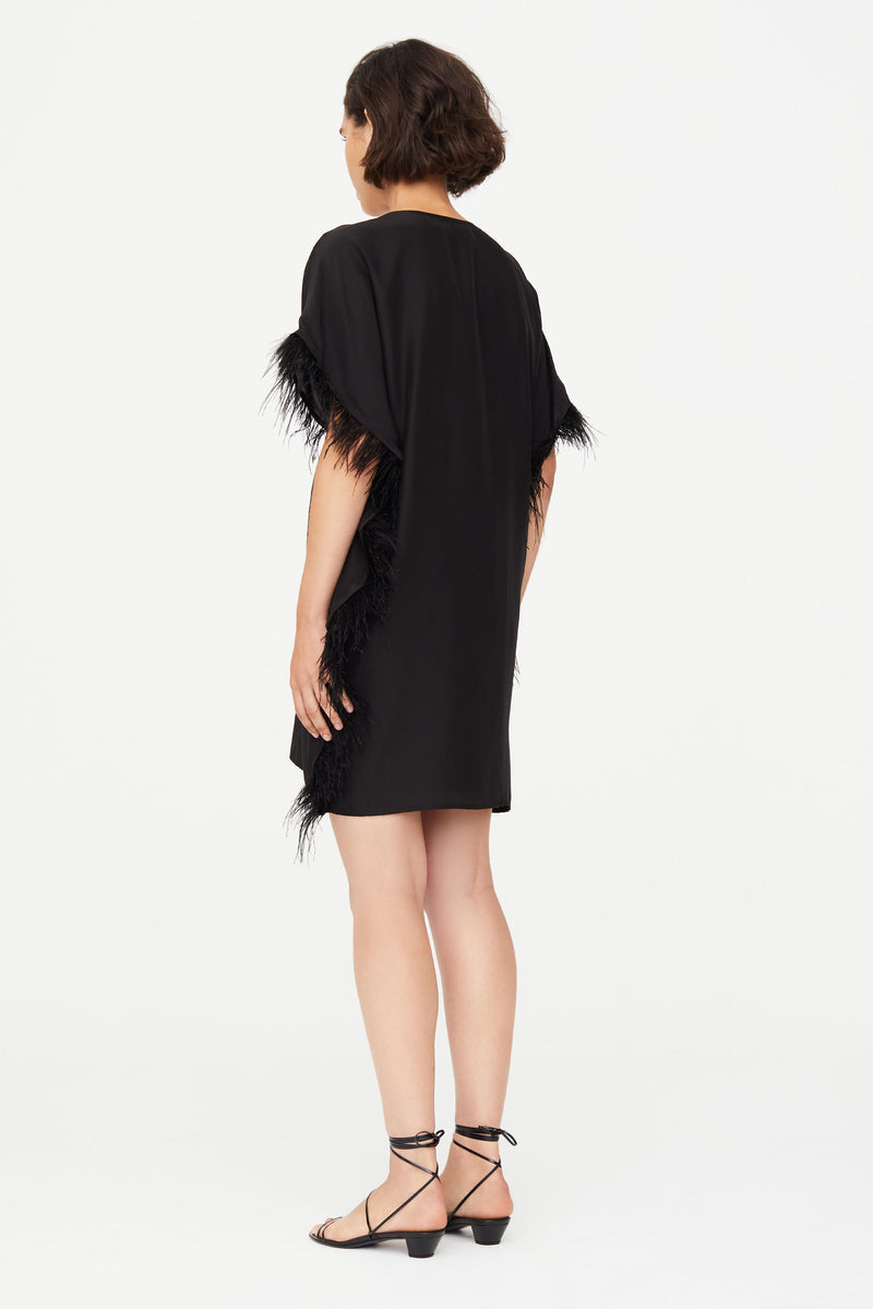 Marie Oliver Maura Feather Dress