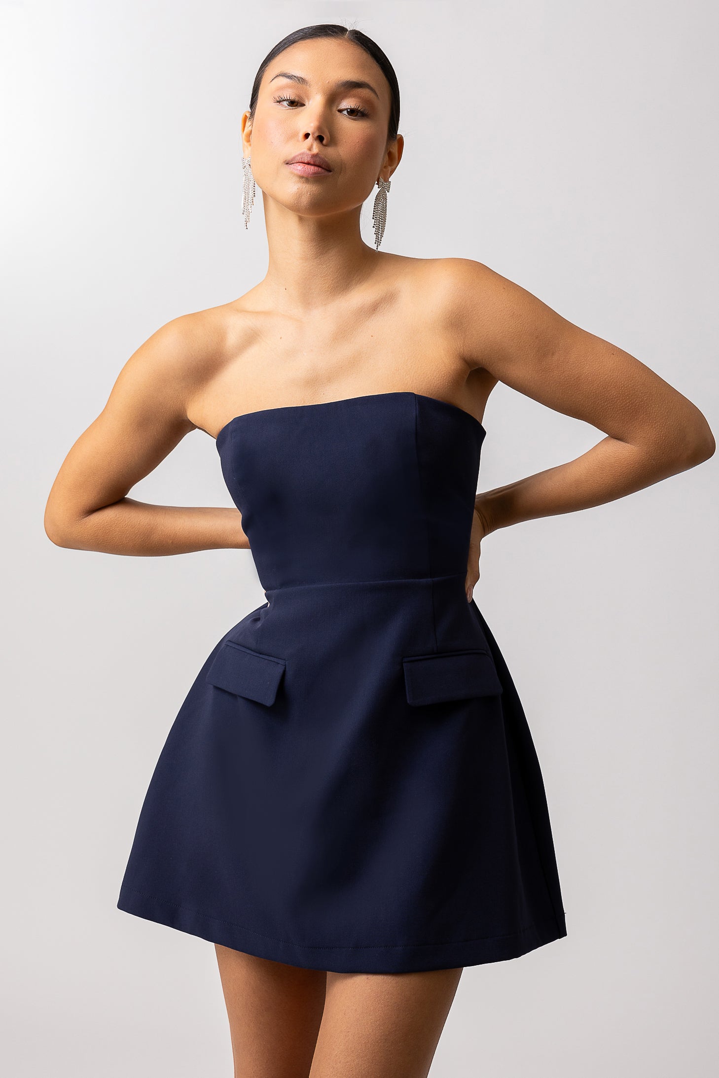 line and dot maison mini dress Line and Dot Huston Mini Dress, L