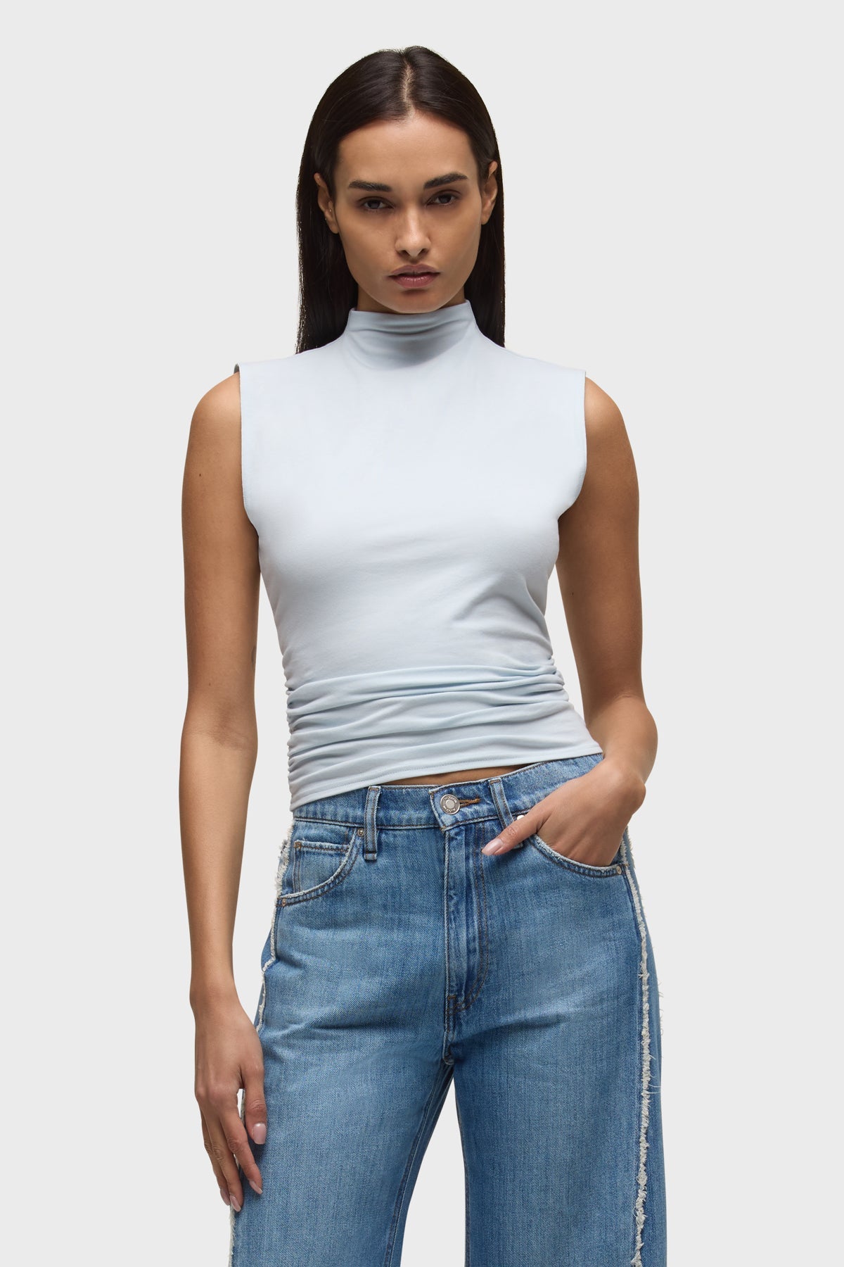 Hudson Tank With Side Seam Ruching