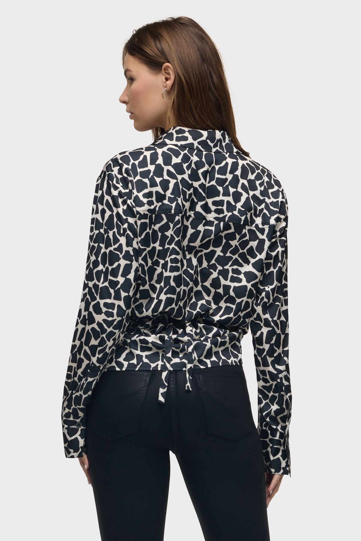 Hudson Long Sleeve Wrap Shirt