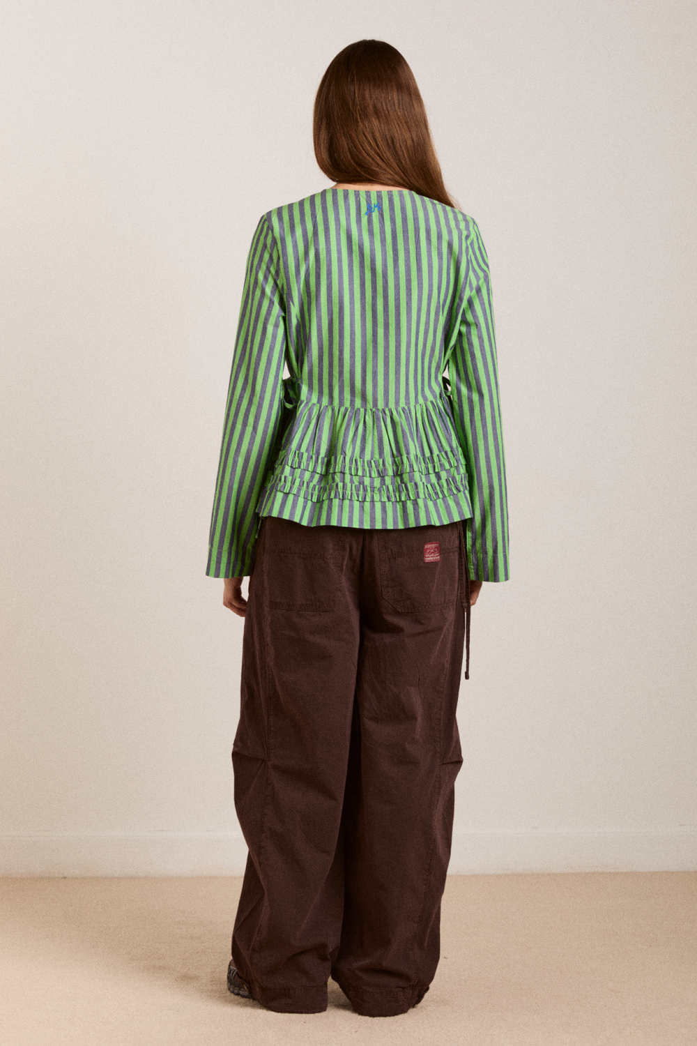 Damson Madder Madison Blouse - Navy Pop