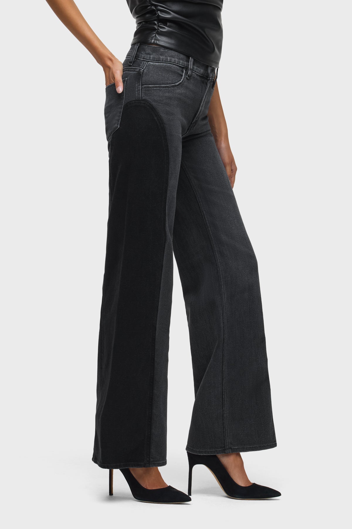 Hudson Lexi Seamed Wide Leg