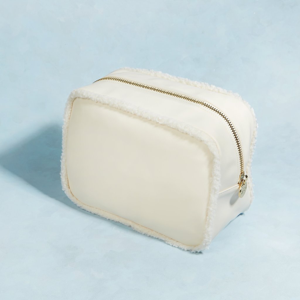 Stoney Clover Large Pouch with Sherpa Outline