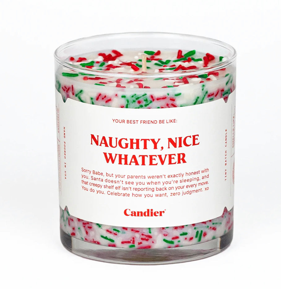 Naughty, Nice Whatever Candle