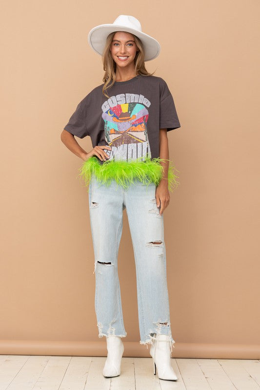 Cosmic Cowgirl Graphic Tee