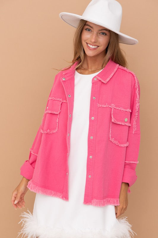 Rock & Roll Rhinestone Shacket