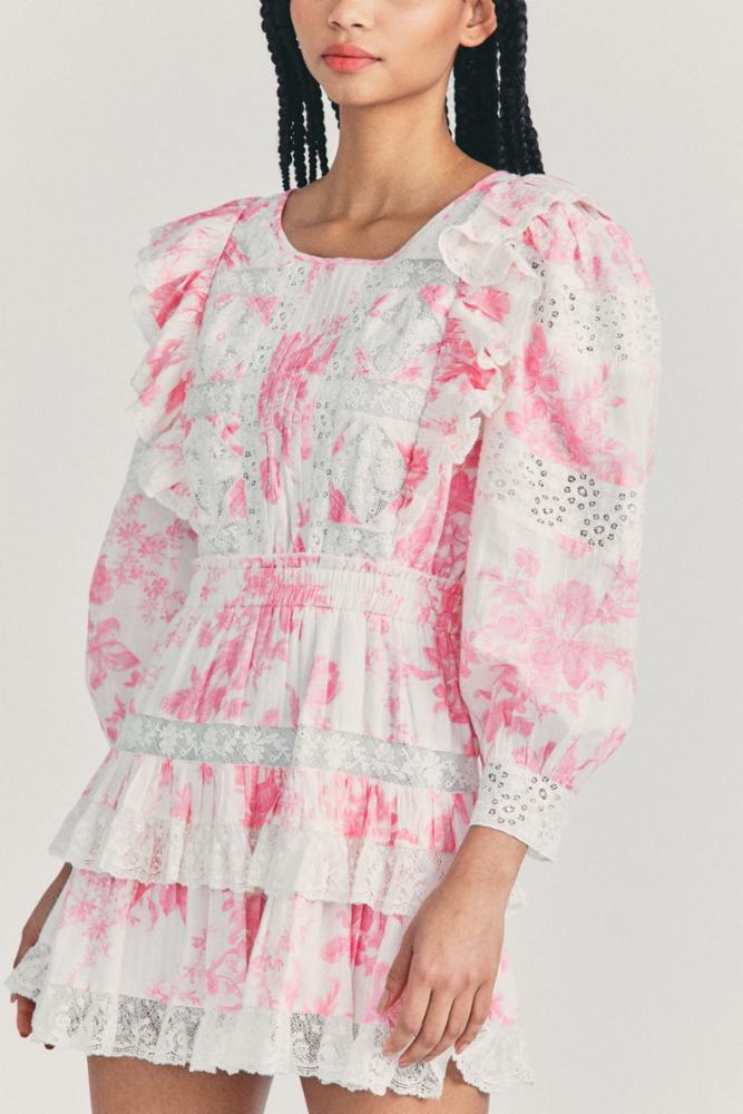 LOVESHACKFANCY SANTORINI Dress