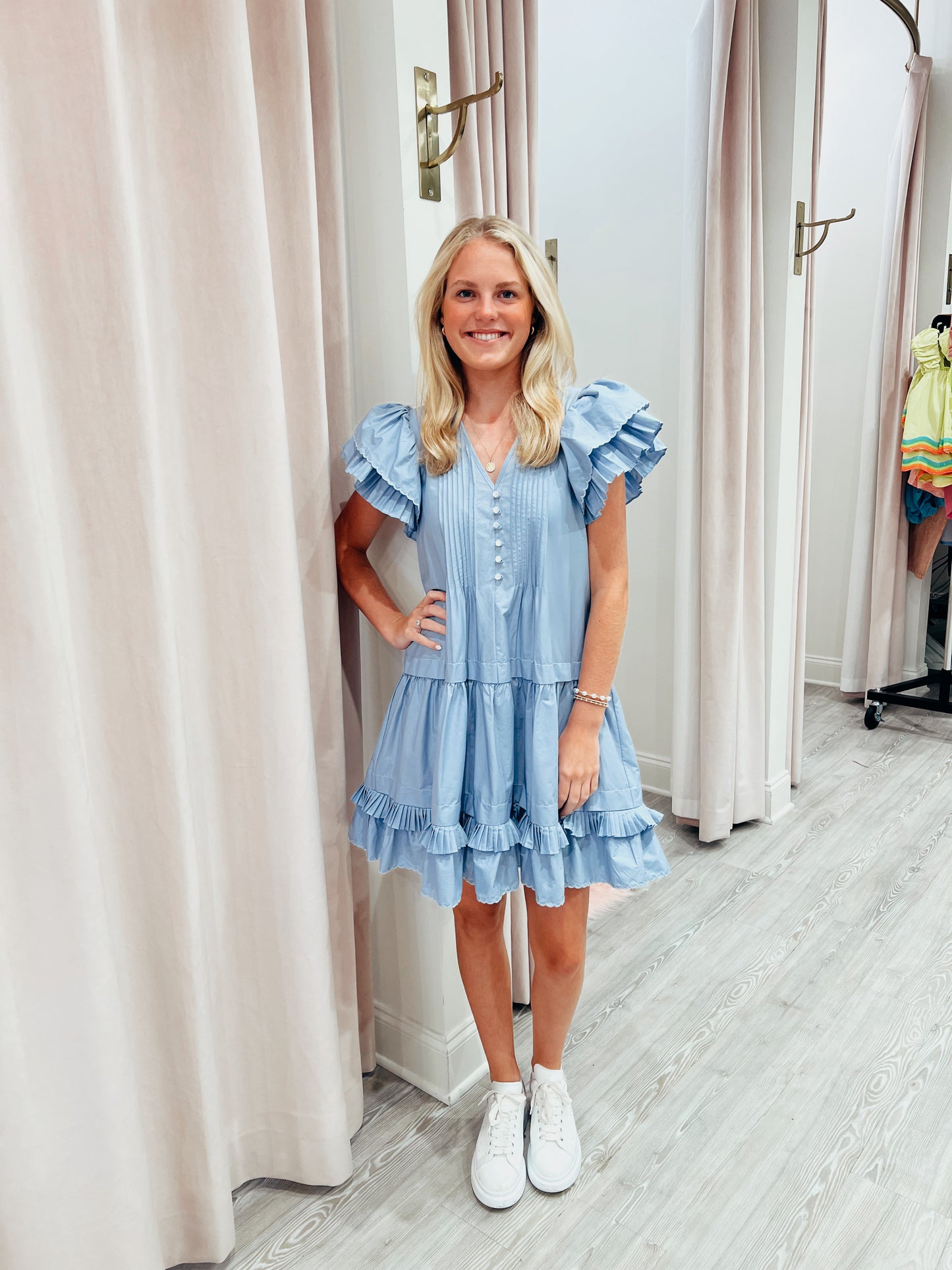 Hunter Bell Virginia Dress - Periwinkle