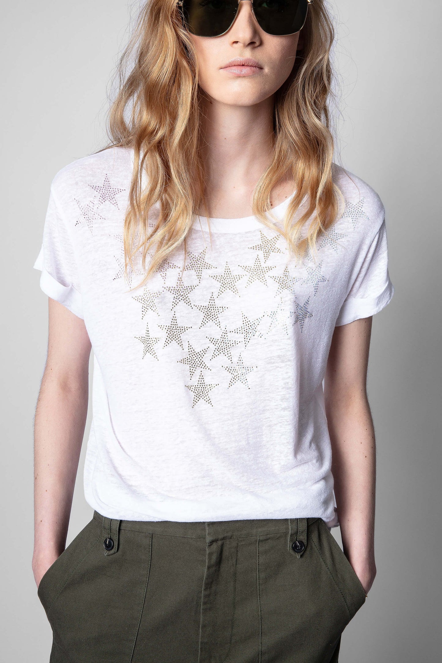 ZADIG & VOLTAIRE ANYA STARS TEE