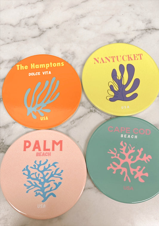 Dolce Beach Coasters - Set of 4