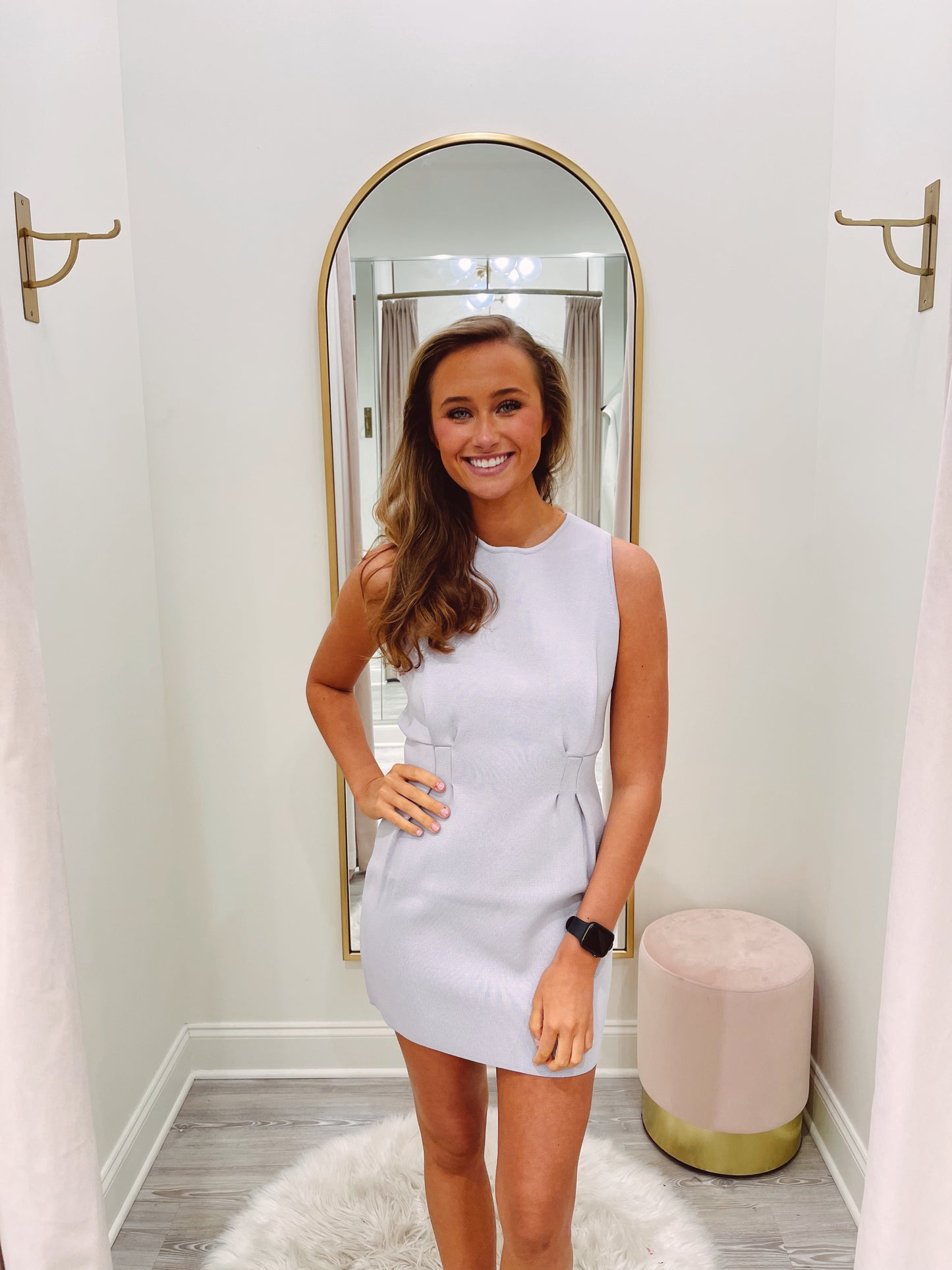 Lilac Knit Dress