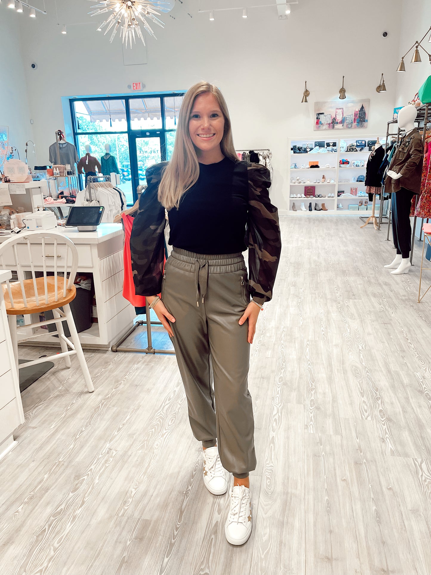 GENERATION LOVE BONNIE JOGGER - ARMY GREEN
