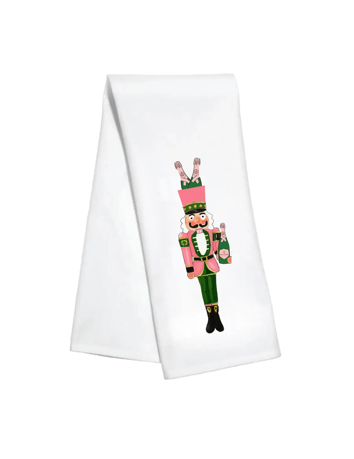Nutcracker Champagne Kitchen Towel