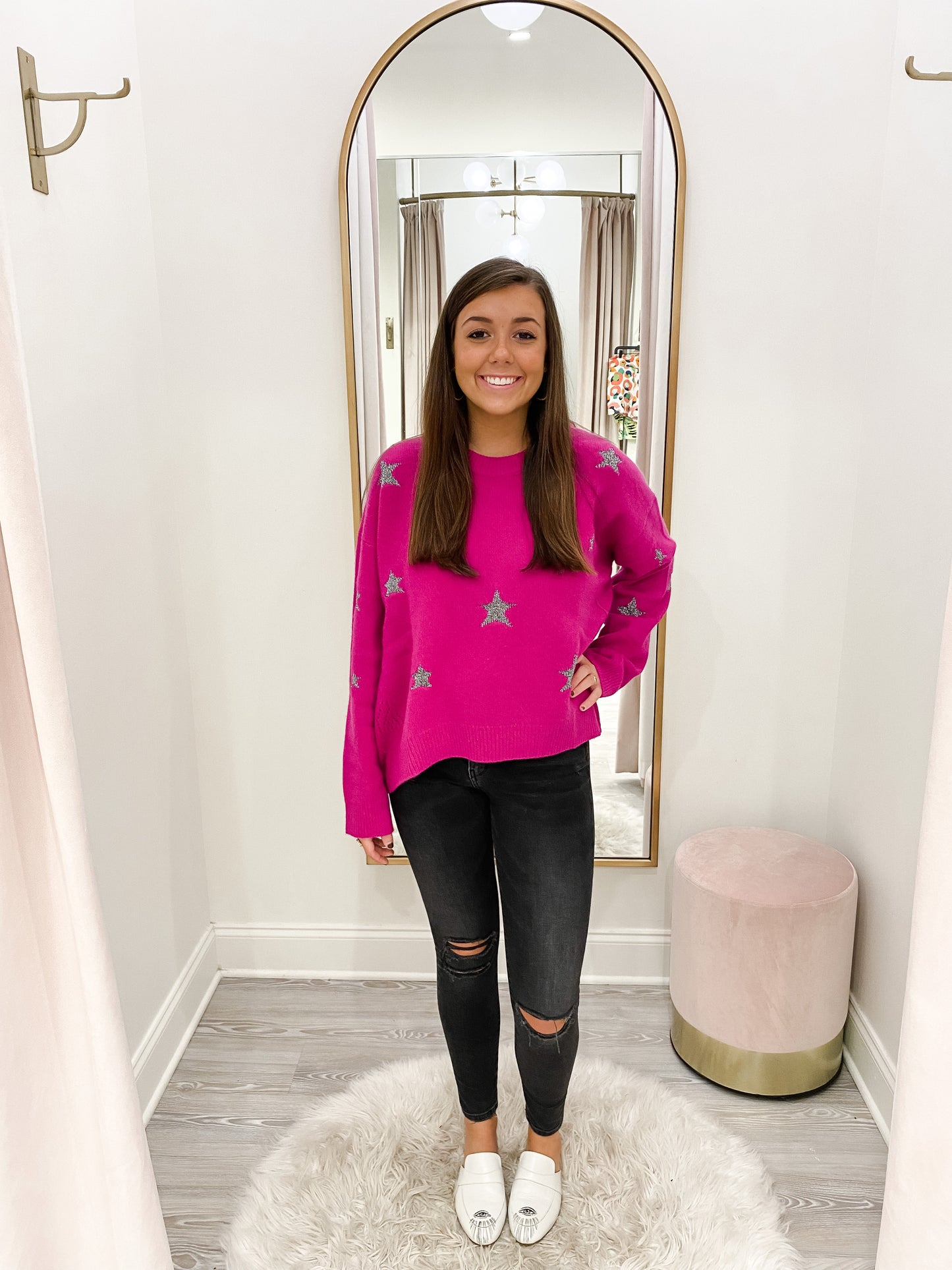 ZADIG + VOLTAIRE MARKUS STAR SWEATER