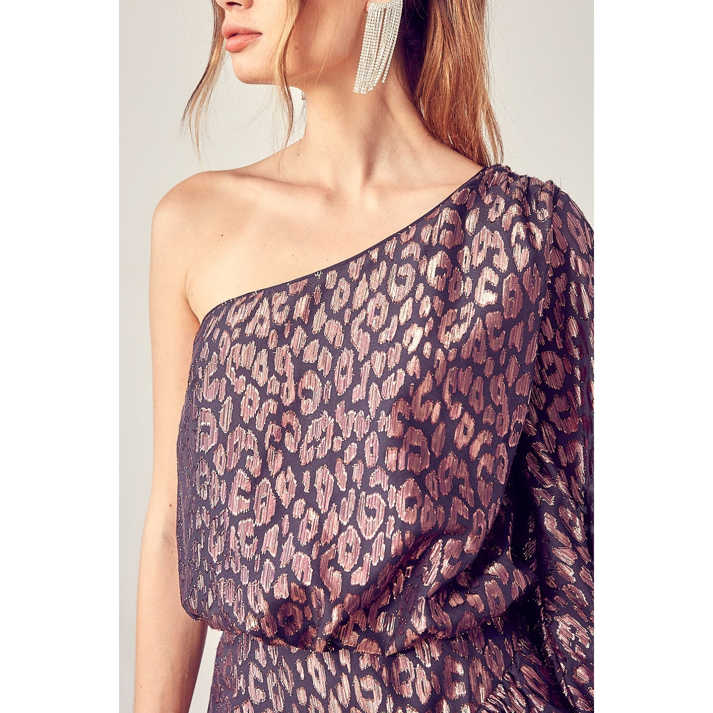 ROSE ONE SHOULDER TOP