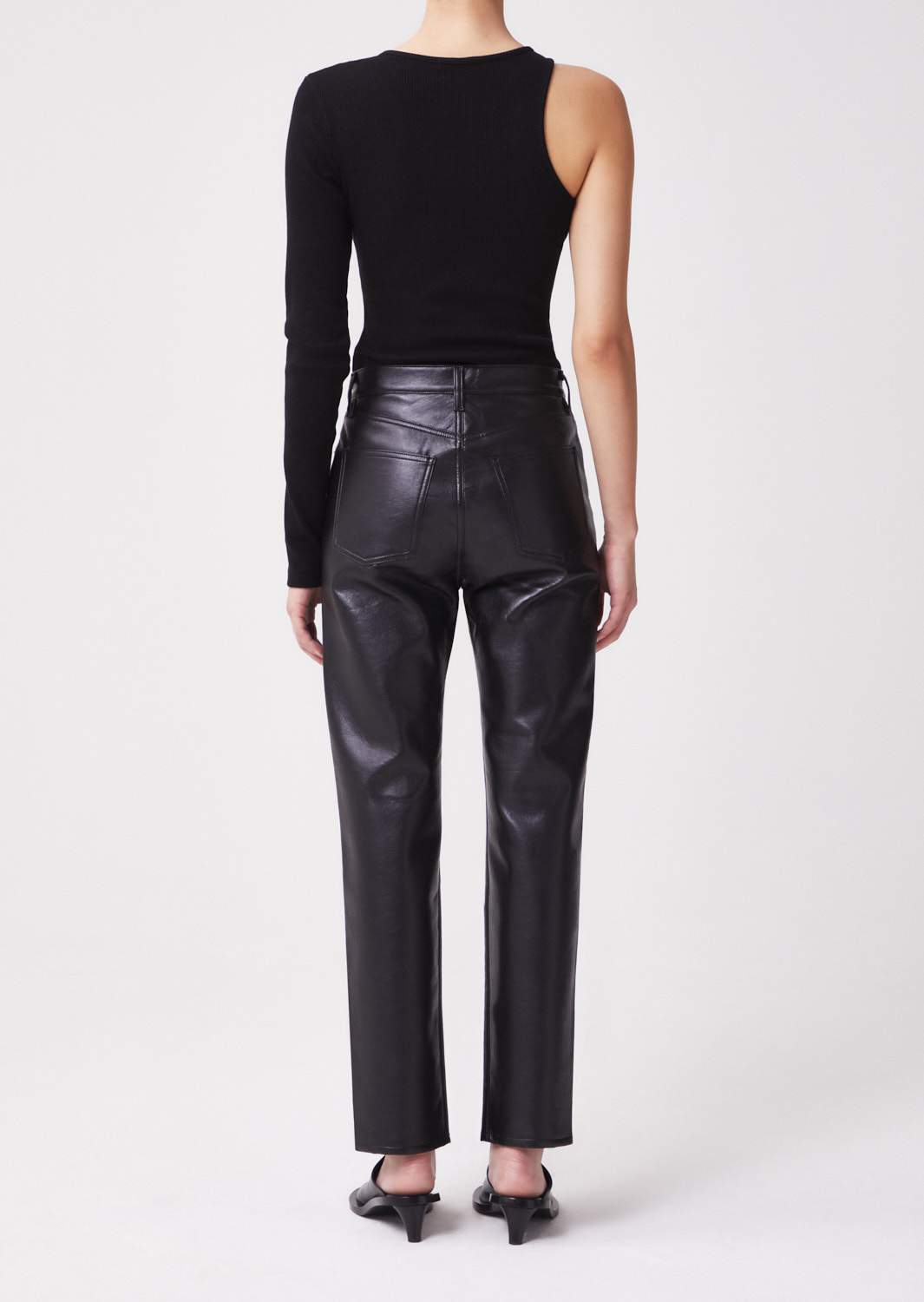 Agolde Recycled Leather 90's Pinch Waist