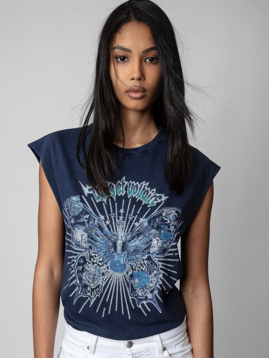 Zadig & Voltaire Cecilia Butterfly Tee