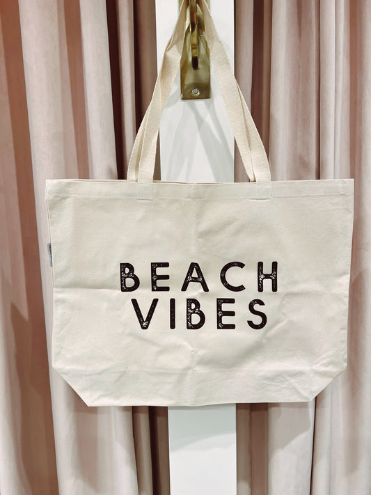 Beach Vibes XL Tote Bag