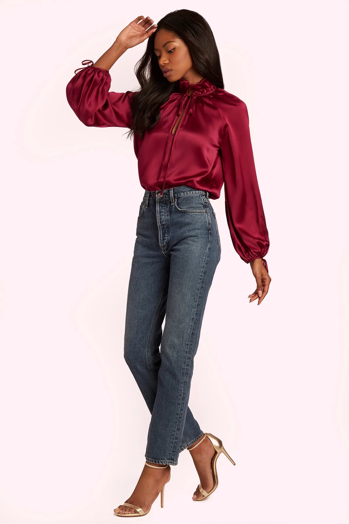 Amanda Uprichard Victoria Top - Syrah