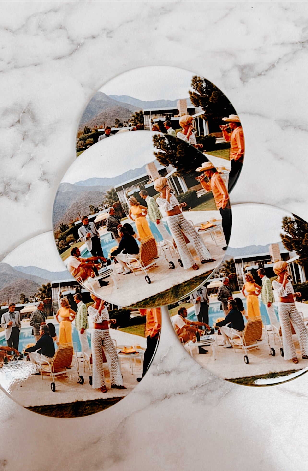 Poolside Coasters - Set of 4