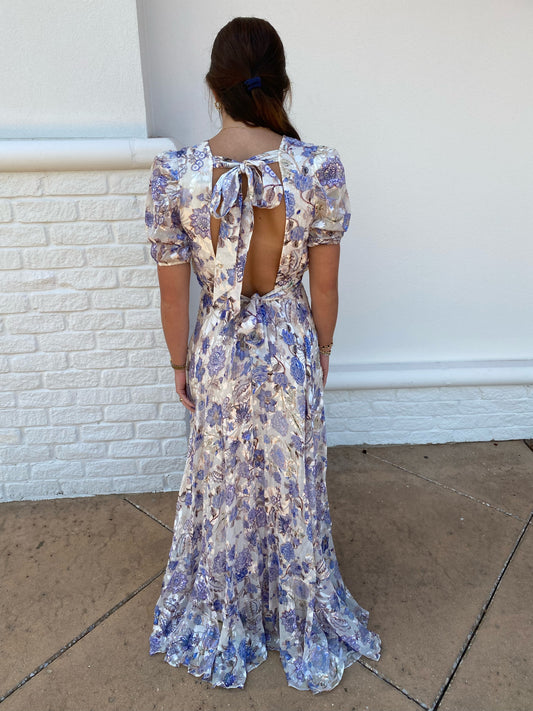 Hemant & Nandita Iris Long Dress