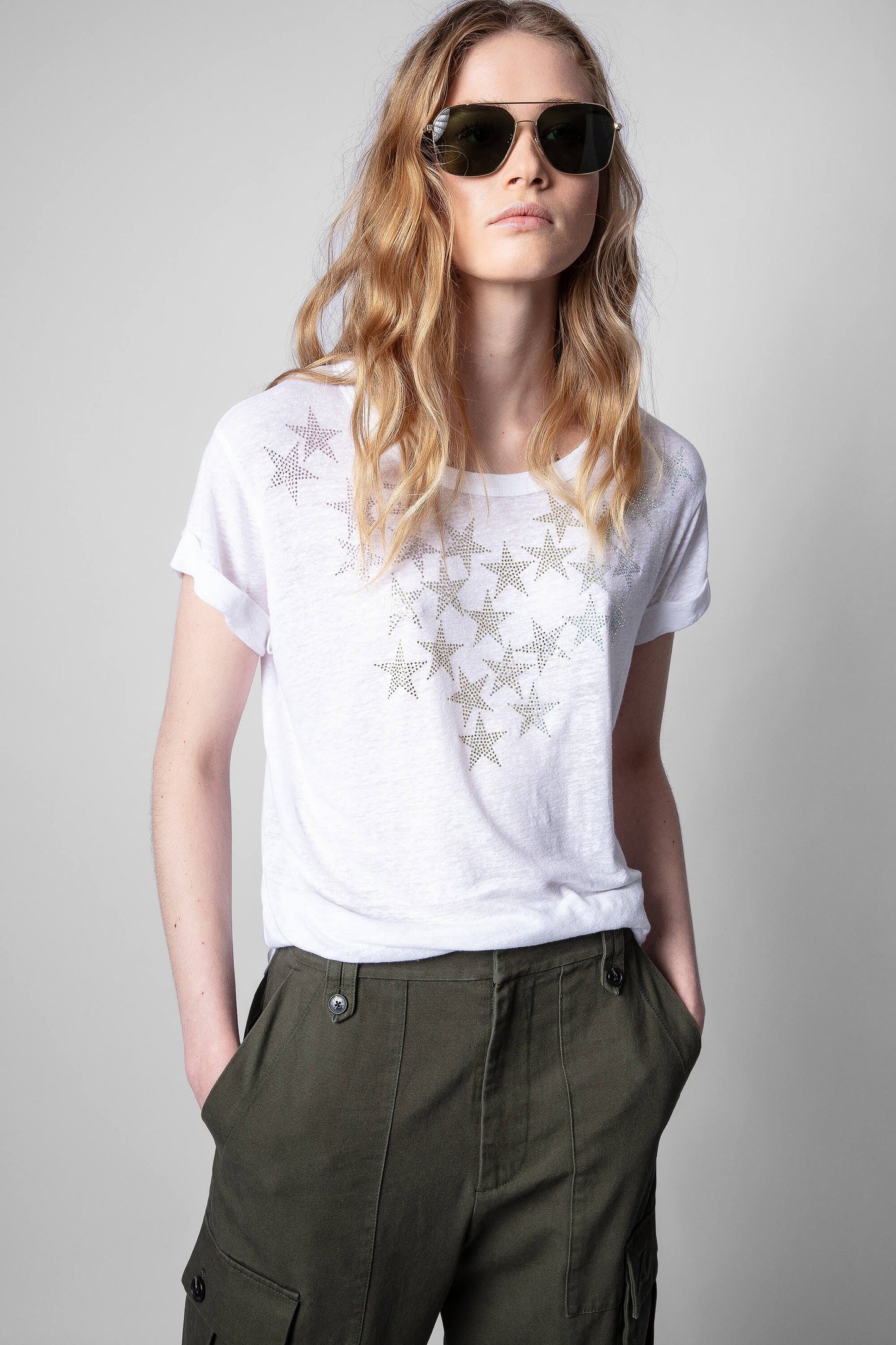 ZADIG & VOLTAIRE ANYA STARS TEE